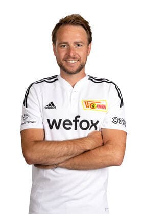 Sebastian Podsiadly match analyst 1 FC Union Berlin FCU sport soccer soccer Bundesliga men DFL portrait appointment season 2022 2023 02 08 2022 squad, portrait, introduction, presentation, press appointment, GER
