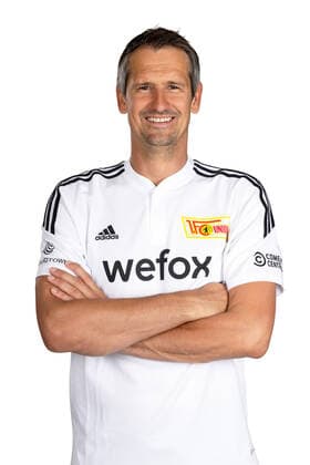 Goalkeeper coach Michael Gspurning 1 FC Union Berlin FCU Sport Fußball Fussball Bundesliga Herren DFL Porträttermin Saison 2022 2023 02 08 2022 squad, portrait, introduction, presentation, press appointment, GER