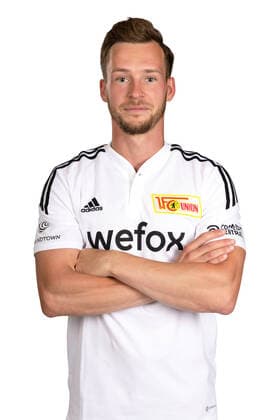 Rehab coach Johannes Thienel 1 FC Union Berlin FCU Sport Football Soccer Bundesliga Men DFL Porträttermin Saison 2022 2023 02 08 2022 squad, portrait, introduction, presentation, press appointment, GER