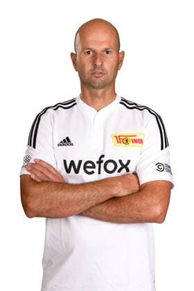 Physiotherapist Sven Kuhlbrodt 1 FC Union Berlin FCU Sport Football Soccer Bundesliga Men DFL Porträttermin Saison 2022 2023 02 08 2022 squad, portrait, introduction, presentation, press appointment, GER