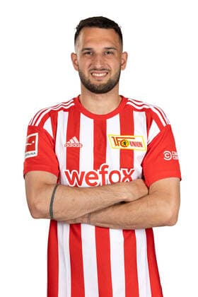 Levin Öztunali 1 FC Union Berlin FCU Sport Fußball Bundesliga Herren DFL Porträttermin Saison 2022 2023 02 08 2022 squad, portrait, presentation, presentation, press appointment, GER
