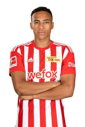 Jamie Leweling 1 FC Union Berlin FCU Sport Football Soccer Bundesliga Men DFL portrait appointment season 2022 2023 02 08 2022 squad, portrait, presentation, presentation, press appointment, GER