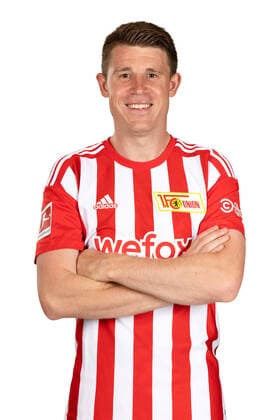 Dominique Heintz 1 FC Union Berlin FCU Sport Football Soccer Bundesliga Men DFL Porträttermin Saison 2022 2023 02 08 2022 squad, portrait, introduction, presentation, press appointment, GER