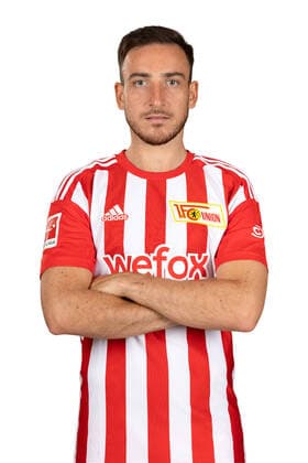 Kevin Möhwald 1 FC Union Berlin FCU Sport Football Soccer Bundesliga Men DFL portrait appointment season 2022 2023 02 08 2022 squad, portrait, presentation, presentation, press appointment, GER