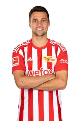 Milos Pantovic 1 FC Union Berlin FCU Sport Football Soccer Bundesliga Men DFL Porträttermin Saison 2022 2023 02 08 2022 squad, portrait, introduction, presentation, press appointment, GER