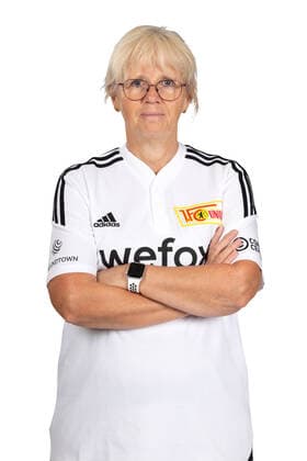 Team manager Susanne Kopplin 1 FC Union Berlin FCU Sport Fußball Bundesliga Herren DFL Porträttermin Saison 2022 2023 02 08 2022 squad, portrait, introduction, presentation, press appointment, GER