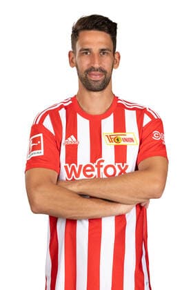 Rani Khedira 1 FC Union Berlin FCU Sport Football Soccer Bundesliga Men DFL Porträttermin Saison 2022 2023 02 08 2022 squad, portrait, introduction, presentation, press appointment, GER