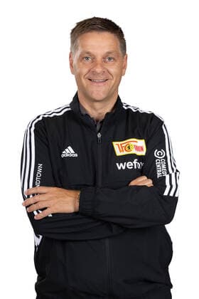 Oliver Ruhnert Sports Director Manager General Manager 1 FC Union Berlin FCU Sport Football Soccer Bundesliga Men DFL Porträttermin Saison 2022 2023 02 08 2022 squad, portrait, introduction, presentation, press appointment, GER