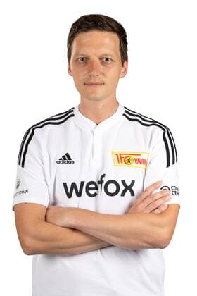 Doctor Clemens Gwinner 1 FC Union Berlin FCU Sport Football Soccer Bundesliga Men DFL Porträttermin Saison 2022 2023 02 08 2022 squad, portrait, introduction, presentation, press appointment, GER