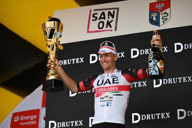 02-08-2022 Tour De Pologne; Tappa 04 Lesko - Sanok; 2022, Uae Emirates; Ackermann, Pascal; Sanok; 