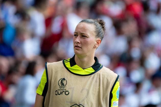 Almuth Schult Germany 12 , GBR, England vs Germany, Football UEFA Womens EURO 2022, 31 07 2022, Final GBR, England vs Germany, Football UEFA Womens EURO 2022, 31 07 2022, Final London Copyright: xEibner Memmlerx EP_MMR