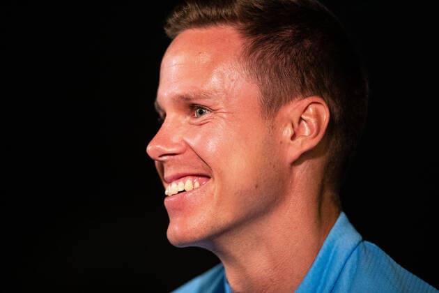 220803 Niklas Moisander during a Press conference with Malmö FF on August 3, 2022 in Malmö Photo Mathilda Ahlberg BILDBYRAN COP 240 MA0284 football football soccer fotball uefa europa league training practice training malmö ff bbeng,  Copyright: MATHILDAxAHLBERG BB220803BB171