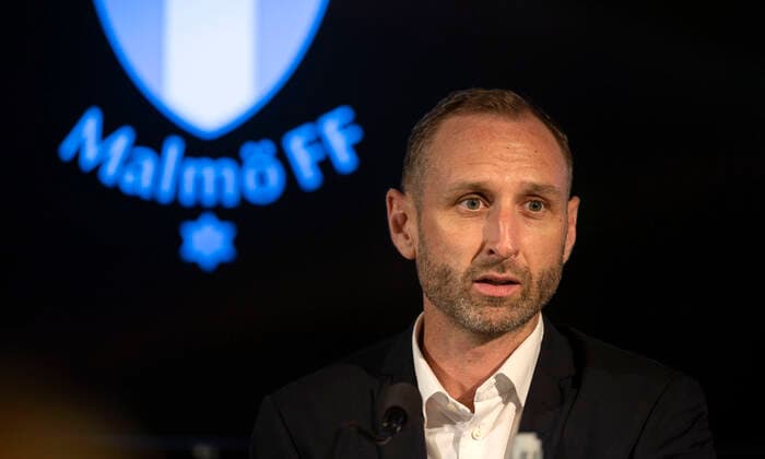 MALMÖ 20220804 Malmö FF:s sportchef och tf. tränare Andreas Georgson under torsdagens kvalmatch i fotboll till Europa League mellan Malmö FF och F91 Dudelange (Lux) pa Eleda Stadion (Nya Malmö Stadion) Malmö Sverige x10600x  Copyright: xAndreasxHillergren TTx MALMÖ-DUDELANGE