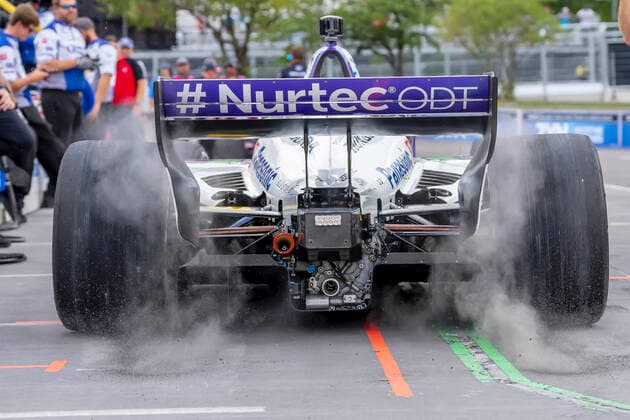 August 6, 2022, Nashville, TN, United States of America: TAKUMA SATO (51) of Tokyo, Japan prepares to practice for the Big Machine Music City Grand Prix on the Streets Of Nashville in Nashville TN. Nashville United States of America - ZUMAa161 20220806_zaa_a161_012 Copyright: xWalterxG.xArcexSr.x