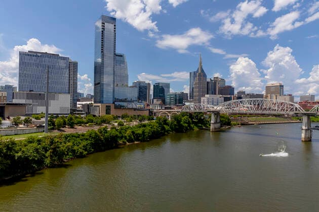 August 6, 2022, Nashville, TN, United States of America: the Streets Of Nashville plays host to the IndyCar, Indy Car, IRL, USA SERIES for the Big Machine Music City Grand Prix in Nashville, TN, USA. INDYCAR SERIES 2022: Big Machine Music City Grand Prix  - ZUMAa161 20220806_zaa_a161_058 Copyright: xWalterxG.xArcexSr.x
