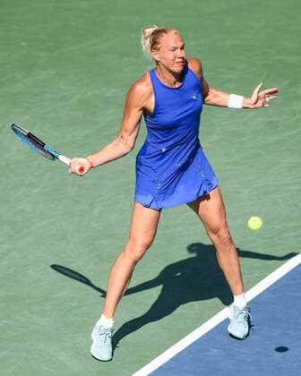 August 7, 2022, Washington, D.C, U.S: KAIA KANEPI hits a forehand during the Citi Open womenÃ¢â‚¬â ¢s final against Liudmilla Samsonova at the Rock Creek Tennis Center. Washington U.S. - ZUMAg196 20220807_zap_g196_011 Copyright: xKylexGustafsonx