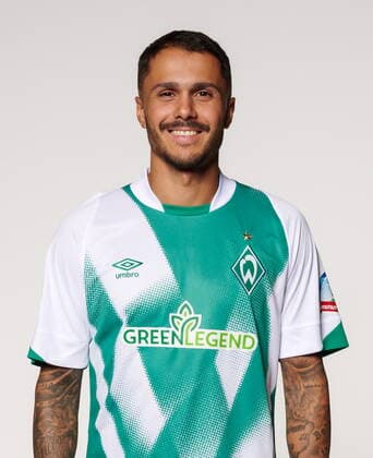 official portrait appointment SV Werder Bremen 2022 2023 Leonardo Bittencourt Werder Bremen 10 20 06 2022, wohninvest Weserstadion, Bremen, official portrait appointment SV Werder Bremen 2022 2023 in picture picture shows xWerderxBremenxviaxnordphotoxGmbH nph00001