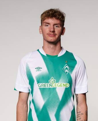 official portrait appointment SV Werder Bremen 2022 2023 Nick Woltemade Werder Bremen 29 20 06 2022, wohninvest Weserstadion, Bremen, official portrait appointment SV Werder Bremen 2022 2023 in picture shows xWerderxBremenxviaxnordphotoxGmbH nph00001