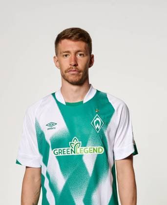 official portrait appointment SV Werder Bremen 2022 2023 Mitchell Weiser Werder Bremen 08 17 07 2022, wohninvest Weserstadion, Bremen, official portrait appointment SV Werder Bremen 2022 2023 in picture shows xWerderxBremenxviaxnordphotoxGmbH nph00001