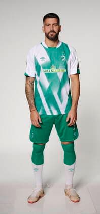 official portrait appointment SV Werder Bremen 2022 2023 Anthony Jung Werder Bremen 03 20 06 2022, wohninvest Weserstadion, Bremen, official portrait appointment SV Werder Bremen 2022 2023 in picture shows xWerderxBremenxviaxnordphotoxGmbH nph00001