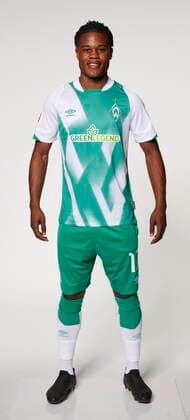 official portrait appointment SV Werder Bremen 2022 2023 Abdenego Nankishi Werder Bremen 17 20 06 2022, wohninvest Weserstadion, Bremen, official portrait appointment SV Werder Bremen 2022 2023 in picture shows xWerderxBremenxviaxnordphotoxGmbH nph00001