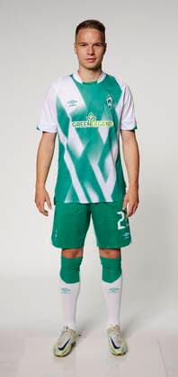 official portrait appointment SV Werder Bremen 2022 2023 Niklas Schmidt Werder Bremen 22 20 06 2022, wohninvest Weserstadion, Bremen, official portrait appointment SV Werder Bremen 2022 2023 in picture shows xWerderxBremenxviaxnordphotoxGmbH nph00001