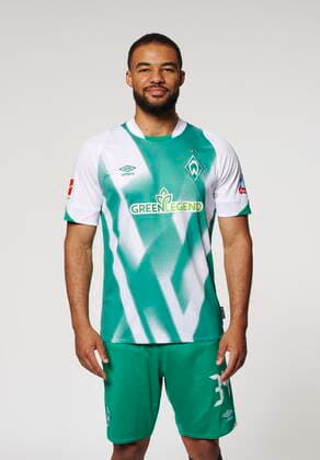 official portrait appointment SV Werder Bremen 2022 2023 Jean Manuel Mbom Werder Bremen 34 24 06 2022, wohninvest Weserstadion, Bremen, official portrait appointment SV Werder Bremen 2022 2023 in picture shows xWerderxBremenxviaxnordphotoxGmbH nph00001