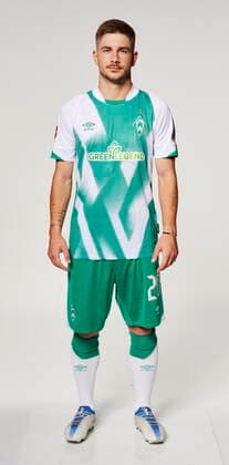 official portrait appointment SV Werder Bremen 2022 2023 Romano Schmid Werder Bremen 20 28 06 2022, wohninvest Weserstadion, Bremen, official portrait appointment SV Werder Bremen 2022 2023 in picture shows xWerderxBremenxviaxnordphotoxGmbH nph00001