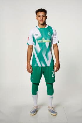 official portrait appointment SV Werder Bremen 2022 2023 Lee Buchanan Werder Bremen 26 17 07 2022, wohninvest Weserstadion, Bremen, official portrait appointment SV Werder Bremen 2022 2023 in picture shows xWerderxBremenxviaxnordphotoxGmbH nph00001