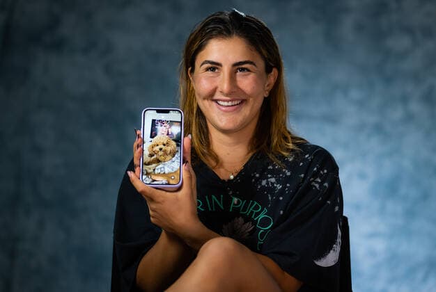 August 7, 2022, TORONTO, CANADA: Bianca Andreescu of Canada talks to the media ahead of the 2022 National Bank Open WTA, Tennis Damen 1000 tennis tournament TORONTO CANADA - ZUMAa181 20220807_zaa_a181_105 Copyright: xRobxPrangex