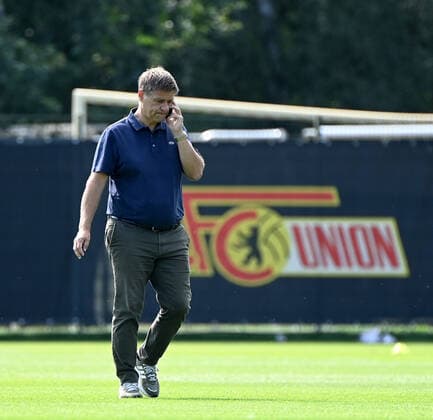 Football, men, season 2022 2023, 1 Bundesliga, 1 FC Union Berlin, Traininig, Managing Director Sport Oliver Ruhnert 1 FC Union Berlin , 09 08 2022, Copyright: xMatthiasxKochx