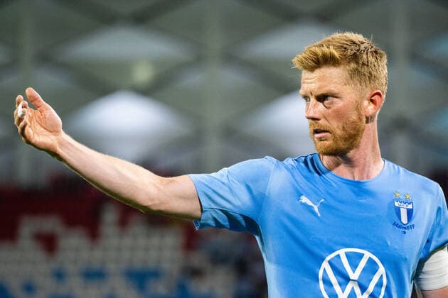 220811 Anders Christiansen of Malmö during the UEFA Europa League qualification between Diddeleng and Malmö FF on August 11, 2022 in Luxembourg Photo Daniel Stiller BILDBYRAN kod DS DS0267 fotboll football soccer fotball uefa europa league diddeleng malmö ff bbeng,  Copyright: DANIELxSTILLER BB220811DS056
