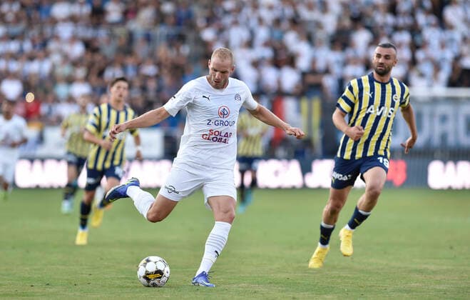 +++CAPTION CORRECTION+++Slovacko ties with Fenerbahce 1-1 in European League in Uherske Hradiste, Czech Republic, August 11, 2022. (CTKxPhoto DaliborxGluck CTKPhotoP2022081106999  dg005