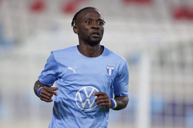 Mohamed Buya Turay Malmö 33 Portrait 11 08 2022 Football Europa League Qualification, 3rd Round, Second Leg, 2022 2023 Season 11 08 2022 F91 Dudelange LUX Malmö FF SWE Dudelange Malmo Stade de Luxembourg, Luxembourg