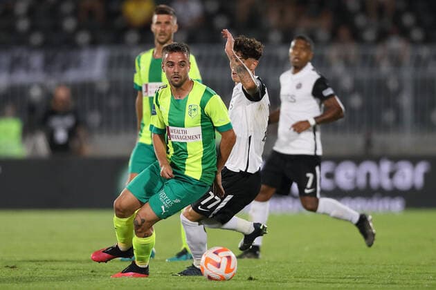 PARTIZAN vs AEK LARNACA ISMAEL CASAS CASADO Ismael Kasas Kasado fudbaler AEK Larnaka na utakmici kvalifikacija za UEFA Ligu Evropa protiv Partizana na stadionu Partizana, Beograd 11.08.2022. godine Foto: Fudbal, Partizan, UEFA Liga Evropa, AEK Larnaka, KvalifikacijeFOOTBALL, UEFA EUROPA LEAGUE, PARTIZAN, AEK LARNACA, QUALIFICATIONS Belgrade Partizan stadium Serbia Copyright: xMarkoxMetlas xMNxPressx