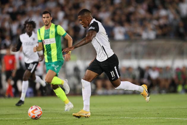 PARTIZAN vs AEK LARNACA RICARDO JORGE PIRES GOMES Rikardo Zorge Pires Gomes fudbaler Partizana na utakmici kvalifikacija za UEFA Ligu Evropa protiv AEK Larnaka na stadionu Partizana, Beograd 11.08.2022. godine Foto: Fudbal, Partizan, UEFA Liga Evropa, AEK Larnaka, KvalifikacijeFOOTBALL, UEFA EUROPA LEAGUE, PARTIZAN, AEK LARNACA, QUALIFICATIONS Belgrade Partizan stadium Serbia Copyright: xMarkoxMetlas xMNxPressx