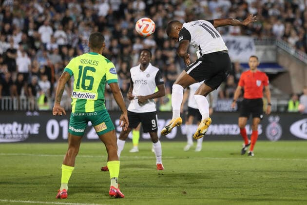 PARTIZAN vs AEK LARNACA RICARDO JORGE PIRES GOMES Rikardo Zorge Pires Gomes fudbaler Partizana na utakmici kvalifikacija za UEFA Ligu Evropa protiv AEK Larnaka na stadionu Partizana, Beograd 11.08.2022. godine Foto: Fudbal, Partizan, UEFA Liga Evropa, AEK Larnaka, KvalifikacijeFOOTBALL, UEFA EUROPA LEAGUE, PARTIZAN, AEK LARNACA, QUALIFICATIONS Belgrade Partizan stadium Serbia Copyright: xMarkoxMetlas xMNxPressx