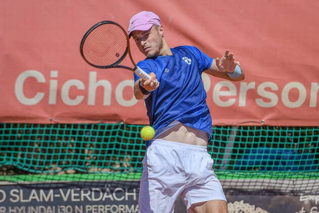 Rudolf Molleker GER TC Bredeney 1 12 08 2022 ¢ Tennis Bundesliga ¢ Badwerk Gladbacher HTC 1 vs TC Bredeney 1 Copyright: xPeterxEppingerx