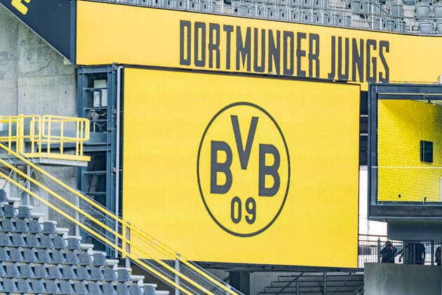 BVB Crest Borussia Dortmund II vs Rot Weiss Essen, football, 3 Bundesliga, 4 match day, 13 08 2022 Borussia Dortmund II vs Rot Weiss Essen, football, 3 Bundesliga, 4 match day, 13 08 2022 Dortmund Copyright: xEibner-Pressefoto BahhoxKarax EP_EER
