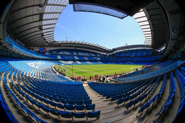 Premier League Manchester City v Bournemouth General view of the Etihad stadium Manchester Etihad Stadium Manchester United, ManU Kingdom Copyright: xConorxMolloy NewsxImagesx