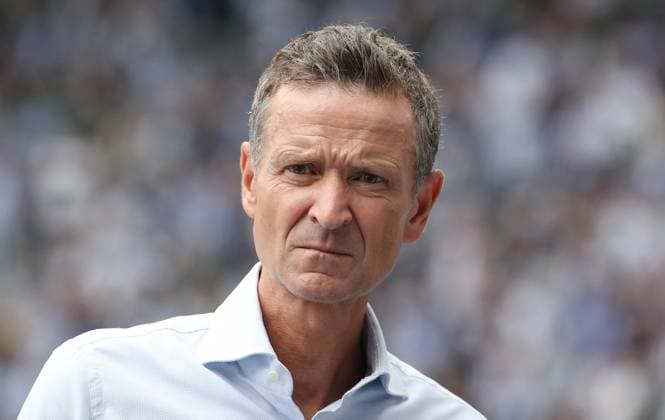 Managing Director Thomas E Herrich portrait upper body sports football soccer DFL Bundesliga men 2 matchday season 2022 2023 13 08 2022 Hertha BSC Berlin vs SG Eintracht Frankfurt SGE