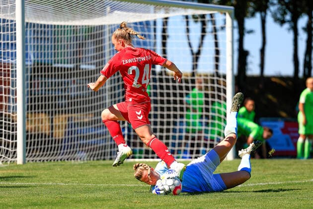 STEKA Cup 2022 1 FC Köln SG 99 Andernach Laura van der Laan SG99, 1 saves from Weronika Zawistoska FC, 24 Schleidweiler Schleidweiler Rhineland Palatinate Germany
