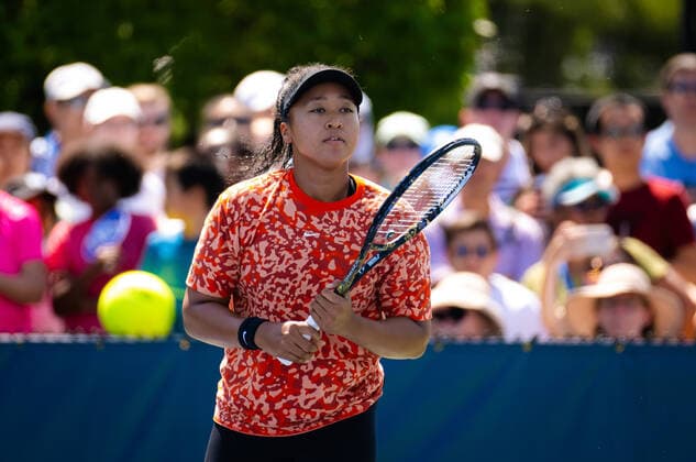 August 13, 2022, CINCINNATI, UNITED STATES: Naomi Osaka of Japan during practice ahead of the 2022 Western & Southern Open WTA, Tennis Damen 1000 tennis tournament CINCINNATI UNITED STATES - ZUMAa181 20220813_zaa_a181_020 Copyright: xRobxPrangex