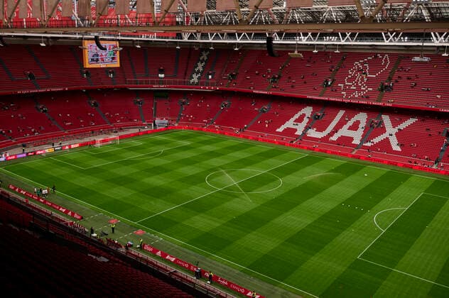 AMSTERDAM, NETHERLANDS - JULY 26, 2022: Johan Cruijff ArenA (Amsterdam Arena). The football match AJAX vs SHAKHTAR  Copyright: xVItaliixKliuievx