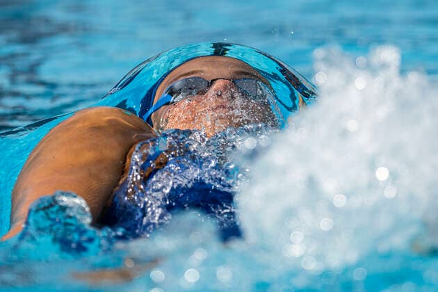 Sport Themen der Woche KW33 Sport Bilder des Tages 220815 Hanna Rosvall of Sweden competes in women s 100 meters backstroke swimming qualification during day 5 of the European Swimming Championships on August 15, 2022 in Rome. Photo: Maxim ThorÃ BILDBYRAN kod MT MT0424 simning swimming 2022 european swimming championships day 5 bbeng sim-em *** 220815 Hanna Rosvall of Sweden competes in women s 100 meters backstroke swimming qualification during day 5 of the European Swimming Championships on August 15, 2022 in Rome Photo Maxim ThorÃ BILDBYRAN kod MT MT0424 simning swimming 2022 european swimming championships day 5 bbeng sim em,  Copyright: MAXIMxTHORE BB220815MT026