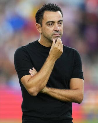 ESP: FC Barcelona, Barca Pumas. Joan Gamper Trophy FC Barcelona head coach Xavi Hernandez during the Joan Gamper trophy match between FC Barcelona and Pumas played at Spotify Camp Nou Stadium on August 7, 2022 in Barcelona, Spain. kpng Copyright: xSergioxRuizx xPRESSINx PS_220813_846