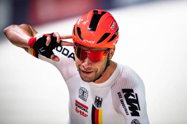 Bilder des Jahres 2022, Sport 08 August Sport Themen der Woche KW33 Sport Bilder des Tages Roger KLUGE Madison Männer Finale European Championships2022 Roger KLUGE, Theo REINHARDT (Deutschland) gewinnen Goldmedaille Madison Männer, Bahnradsport Europameisterschaften 2022 am 16. August 2022 in der Landeshauptstadt München. Die Europameisterschaften sind Teil der 2. European Championships. *** Roger KLUGE Madison Men Final European Championships2022 Roger KLUGE, Theo REINHARDT Germany win gold medal Madison Men, Track Cycling European Championships 2022 on 16 August 2022 in the state capital Munich The European Championships are part of the 2 European Championships