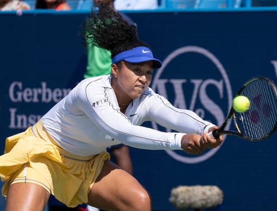 August 16, 2022: Naomi Osaka (JPN) loses to Shuai Zhang (CHN), 6-4-7-5 at the Western & Southern Open being played at Lindner Family Tennis Center in Cincinnati, Ohio, {USA} Tennisclix Cal Media Cincinnati USA - ZUMAc04_ 20220816_zaf_c04_016 Copyright: xLesliexBillmanx