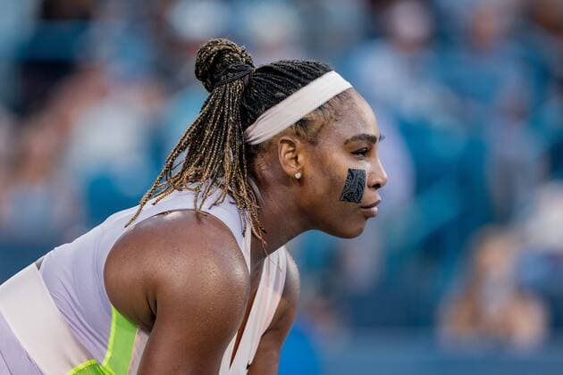 August 16, 2022, Mason, Ohio, USA: Serena Williams (USA) in action during Tuesdays first round of the Western and Southern Open at the Lindner Family Tennis Center, Mason, Oh. Mason USA - ZUMAs304 20220816_zaf_s304_288 Copyright: xScottxStuartx