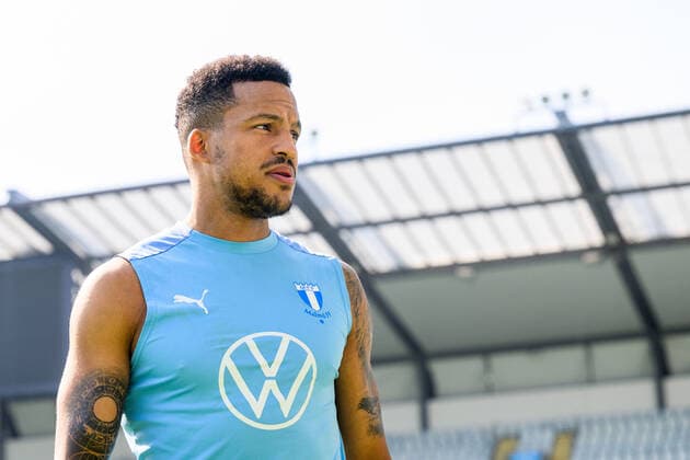 220817 Martin Olsson during a training session with Malmö FF on August 17, 2022 in Malmö Photo Ludvig Thunman BILDBYRAN code LT LT0396 football football soccer fotball uefa europa league training practice training malmö ff bbeng play off,  Copyright: LUDVIGxTHUNMAN BB220817LT016